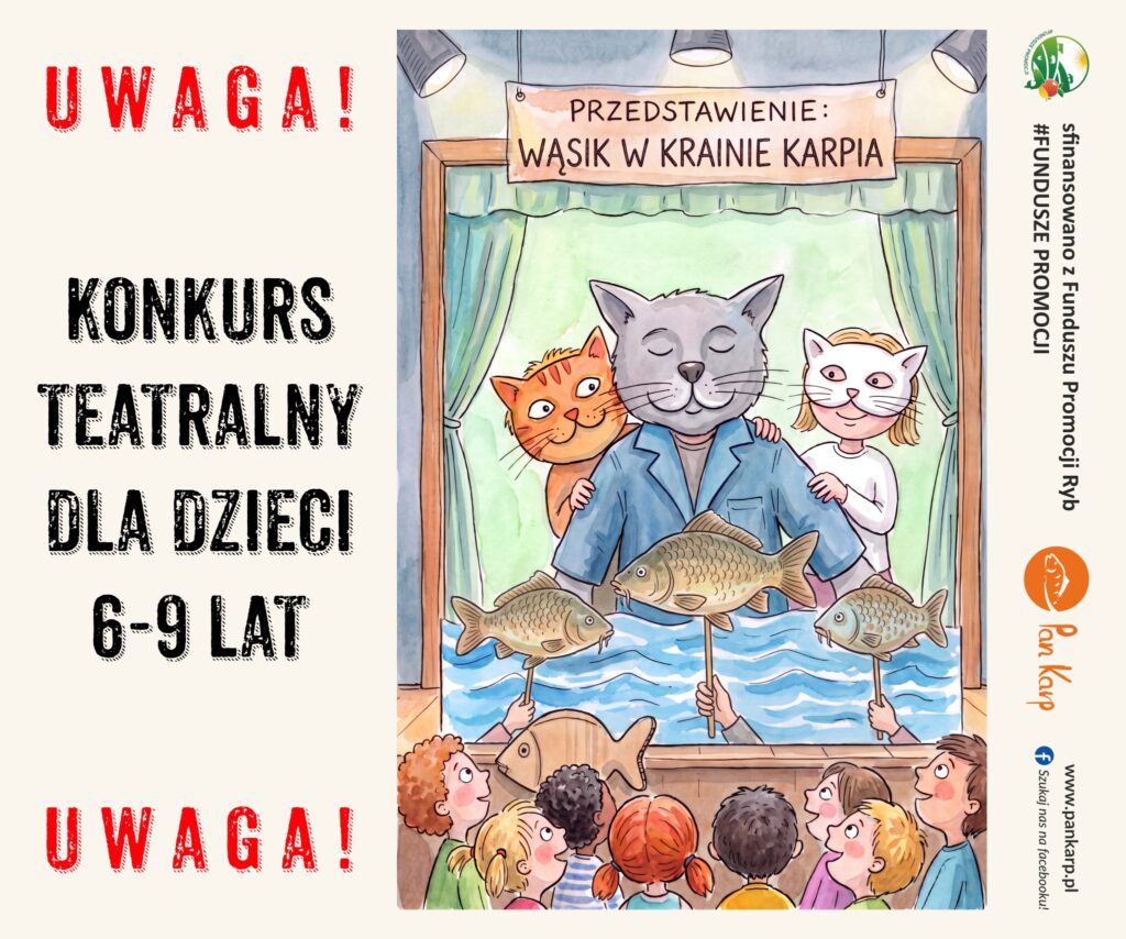 Plakat teatr wasik KONKURS